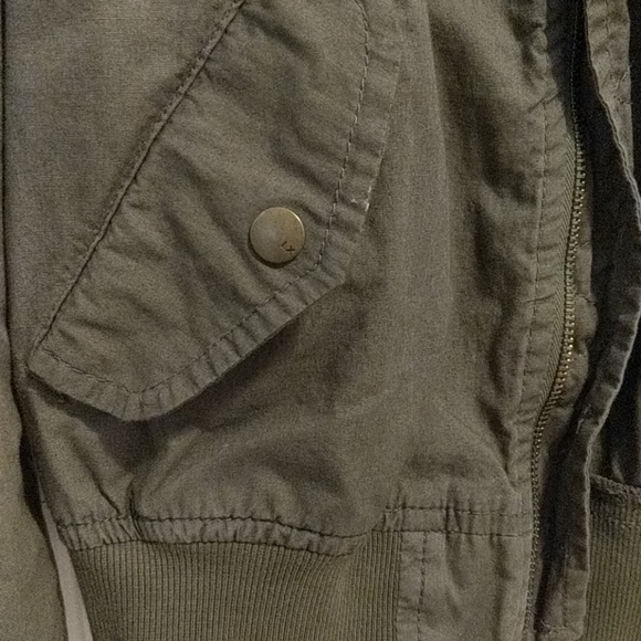 lightweight cotton bomber jacket - Picture 3 of 7